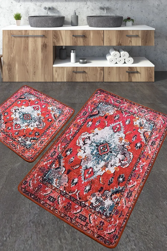 Tapis de bain anti-humidité bleu CHL5246 Mijolnir 700g/m² 100% polyester