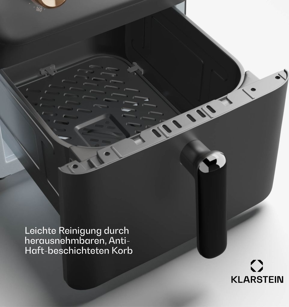 Klarstein AeroCrisp 9 Heißluftfritteuse – 9 L, Produktbild 5