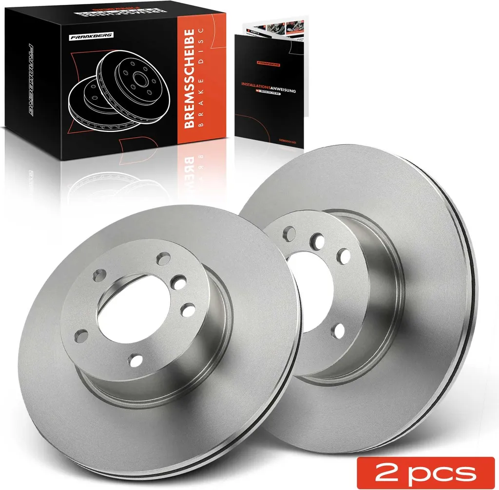 Frankberg 2x Disque de Frein Avant pour BMW Série 1 F20 et Série 3 F30