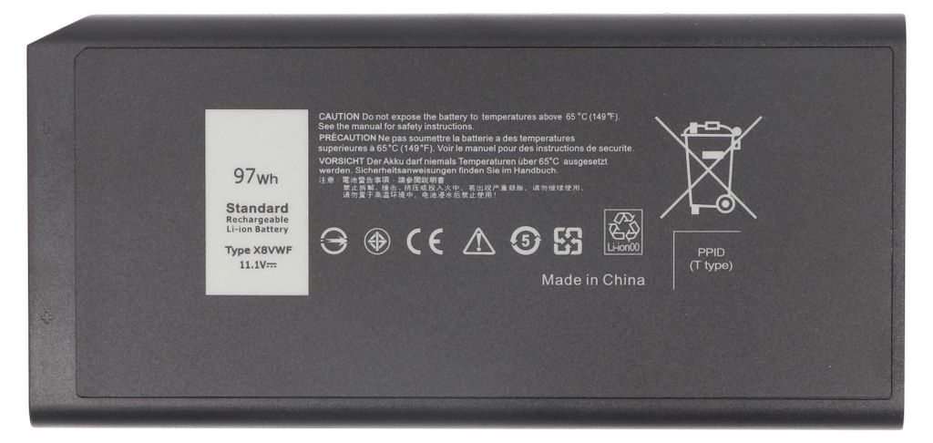 Akumulator odpowiedni dla Dell Latitude 5404, 7404, Li-ion, Zdjęcie produktu 