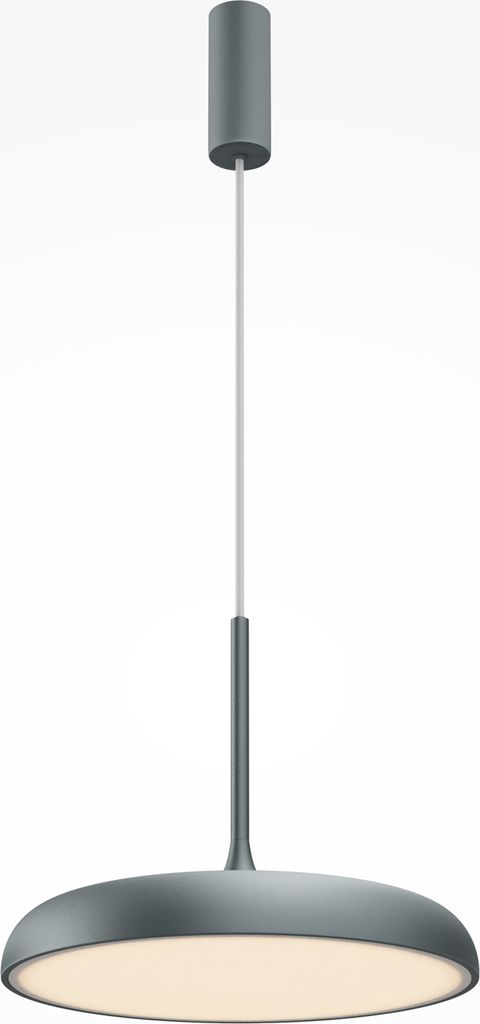 Maytoni Moderne Pendelleuchte Gerhard LED incl. in Grau aus Produktbild 