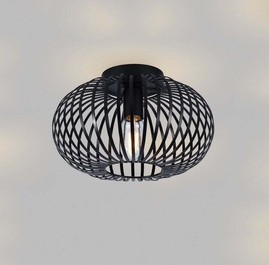 SensaHome 78174BK Deckenlampe Schwarz – Industrielle Produktbild 2