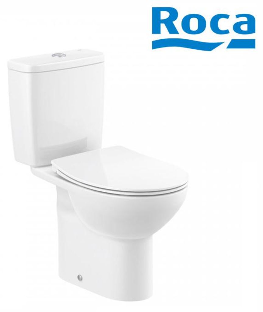 Roca | WC compatto - 36x44x45 cm - Senza brida - Bianco - Immagine del prodotto 