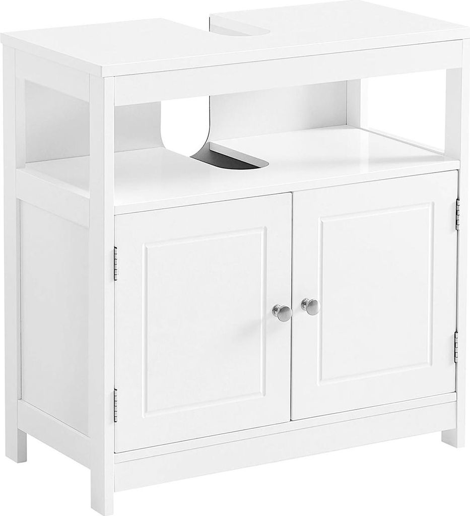 Waschtischunterschrank, mattweiß