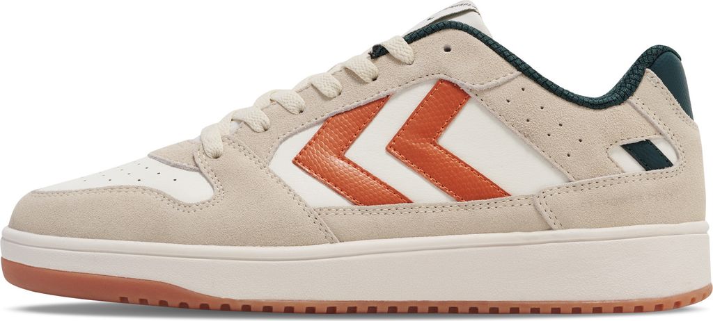 Hummel St Power Play LZ Sneaker Schuhe weiss/beige/orange/grün 226229-9172, Schuhgröße:40 EU