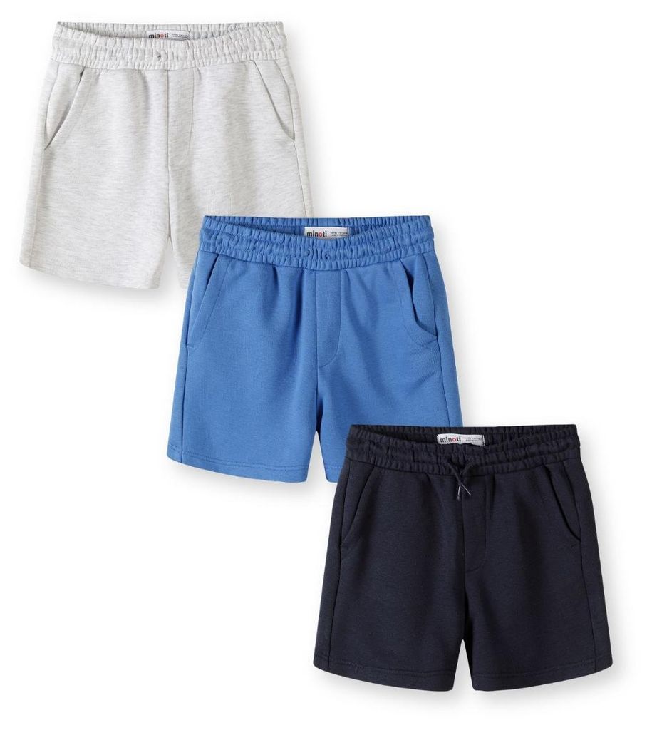 Minoti Shorts 3er Pack Dunkelblau Gr. 152 für Jungen