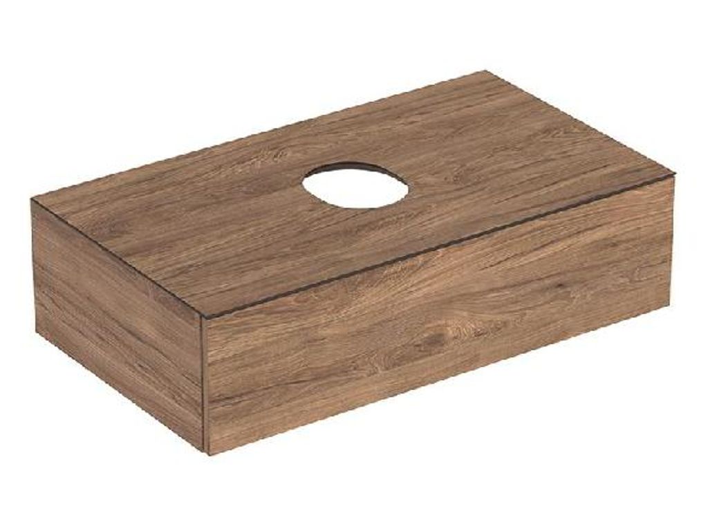 Unterschrank VariForm 900x235x510mm Nussbaum hickory