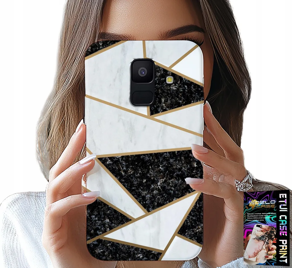 Offerta Custodia Samsung A6 2018 + Vetro | Protezione Moda 360 Gradi