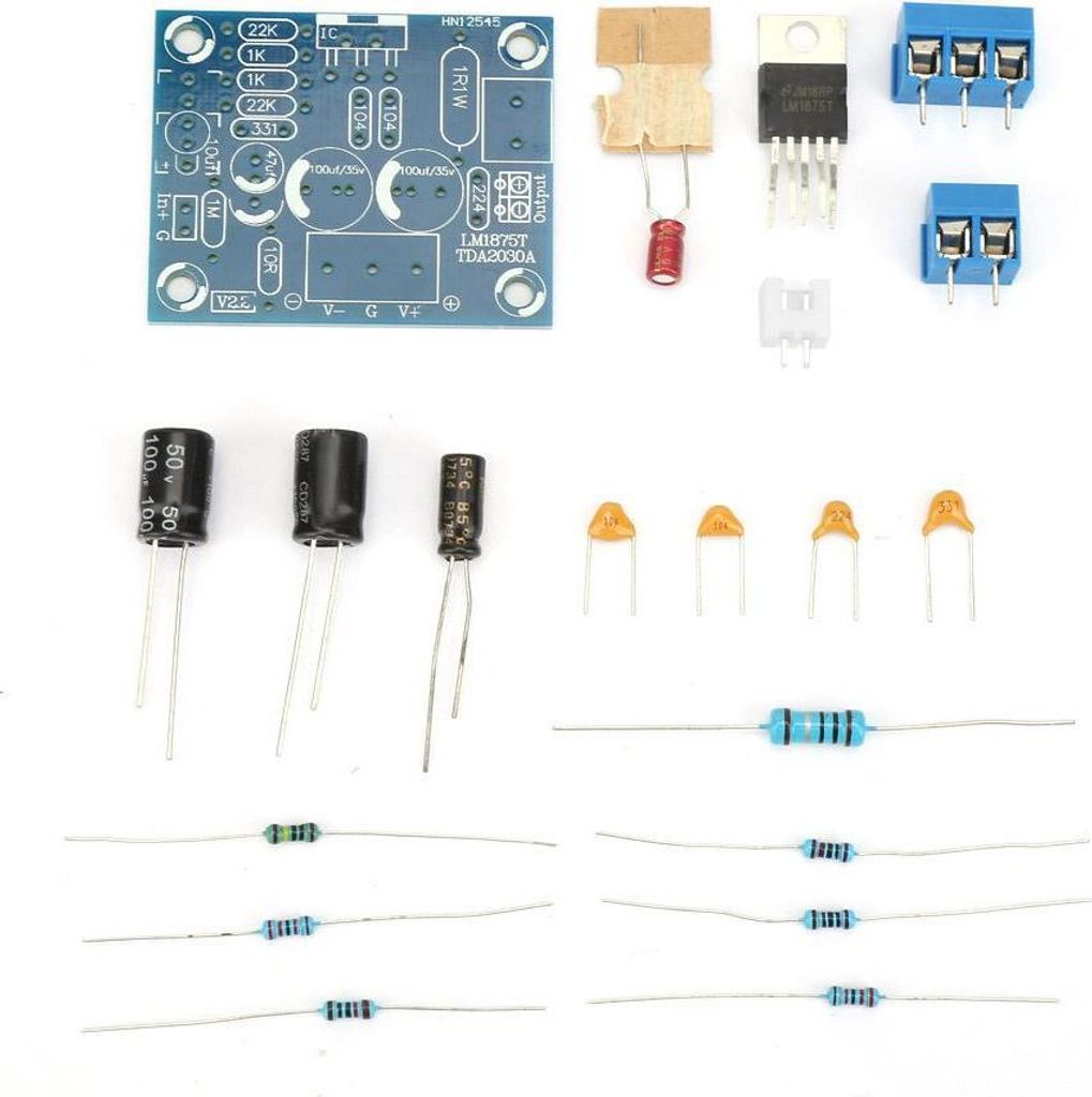 LM1875T 20W Mono HiFi Verstärker Bausatz – Hochwertiges DIY Audioverstärker Modul zum Selberbauen