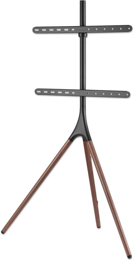 Manhattan TV & Monitor Mount, Tripod Floor Stand, 1 screen, Screen Sizes: 37-65", Black, VESA 200x200 to 600x400mm, Max 32kg, LFD, Lifetime Warrant...