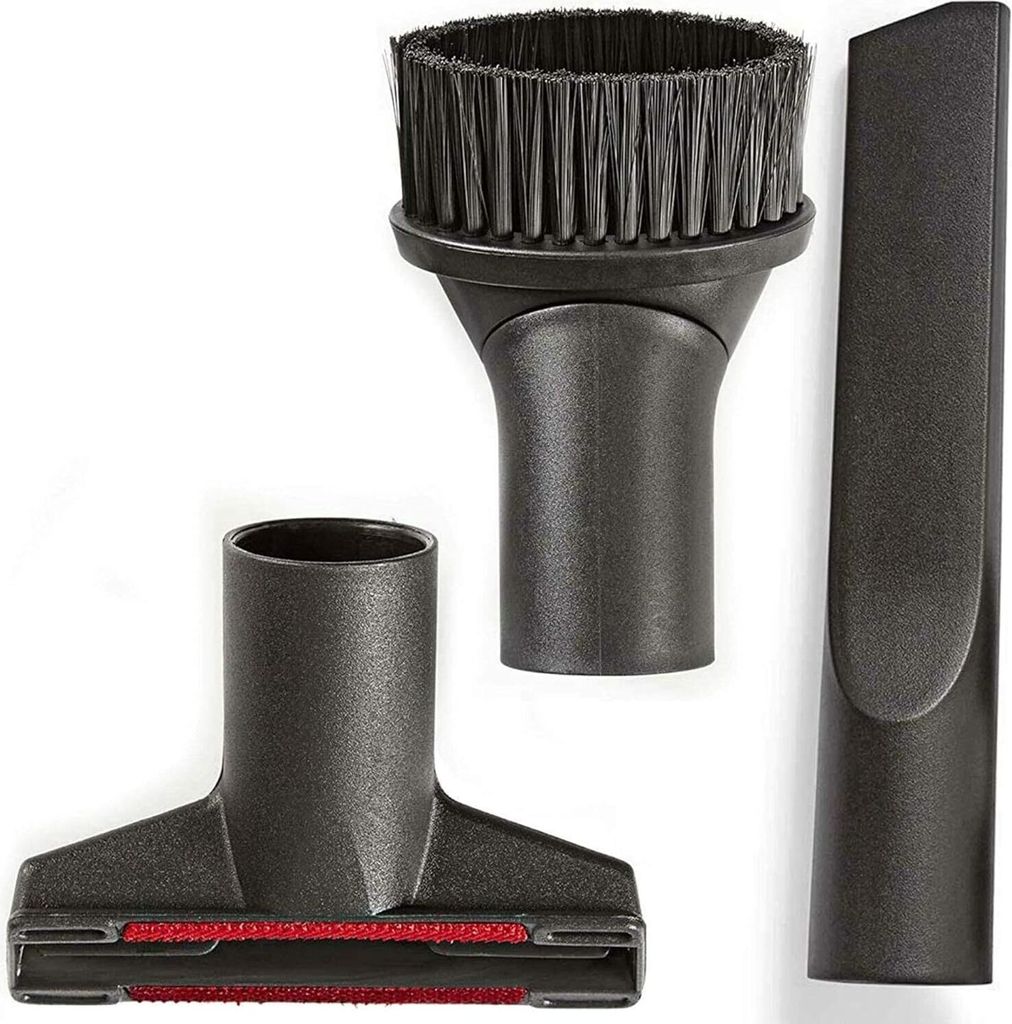 35mm Zusatz Düsen Set Staubsauger Düsenset Möbelpinsel Polsterdüse Fugendüse Adapter Aufsatz für Dirt Devil Bosch Siemens Einhell Kärcher Bo...