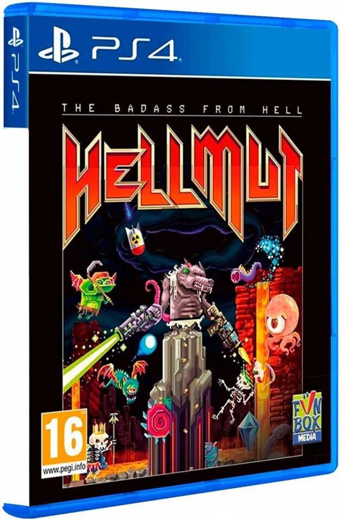 Funbox Media Hellmut: The Badass from Hell, PlayStation 4, Produktbild 