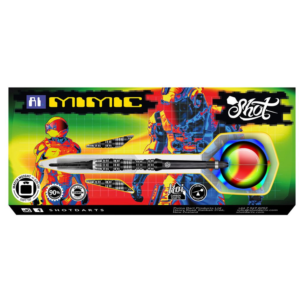 Shot! AI Mimic 90% Softdarts 20g