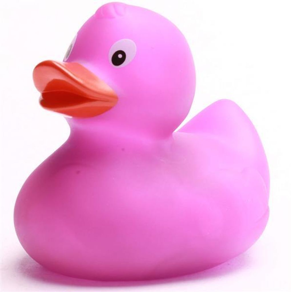 Badeente Romy pink Vinyl 7,5 cm