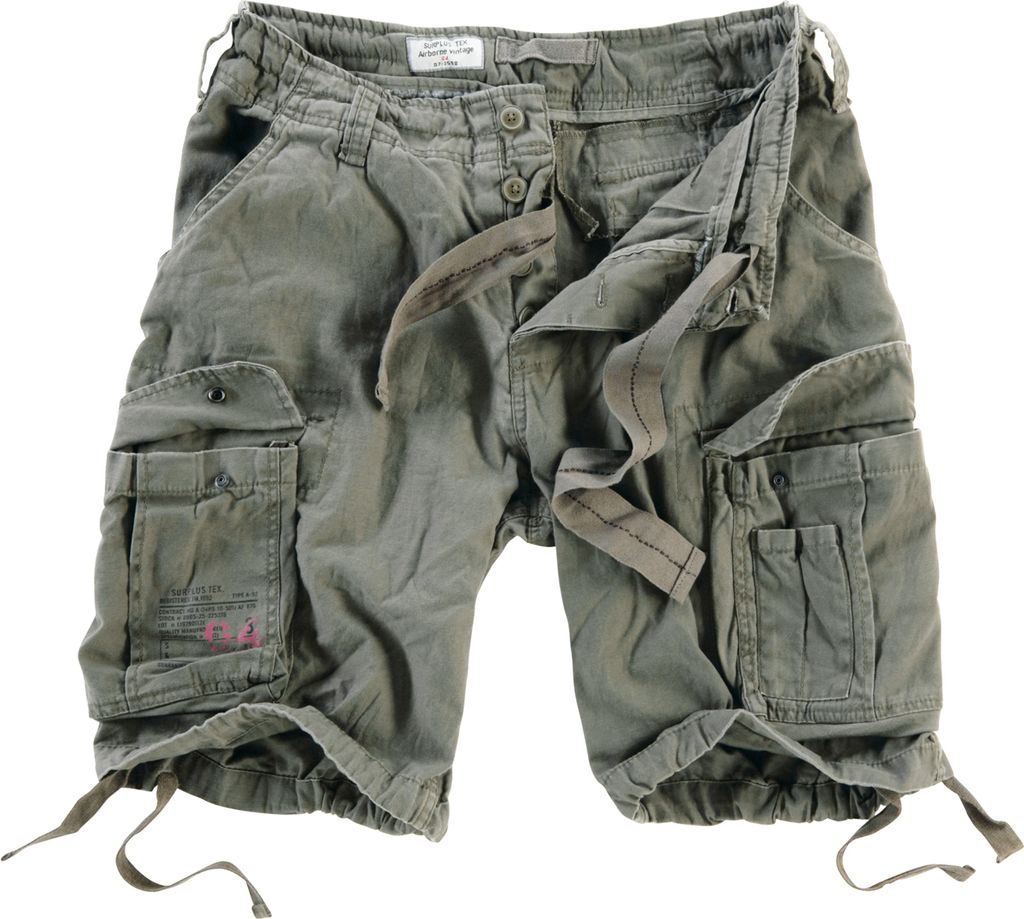 SURPLUS Airborne Vintage Shorts, oliv