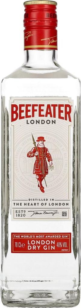 Beefeater London Dry Gin 40% obj. 0,7l Obrázok produktu 