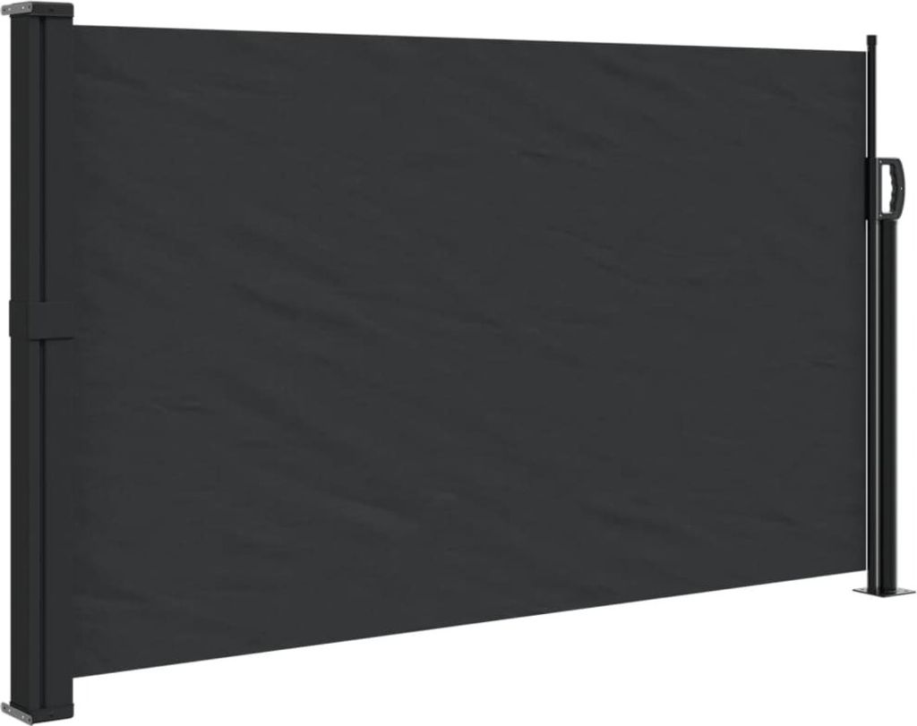 Boční výsuvná markýza černá 117x300 cm Obrázek produktu 