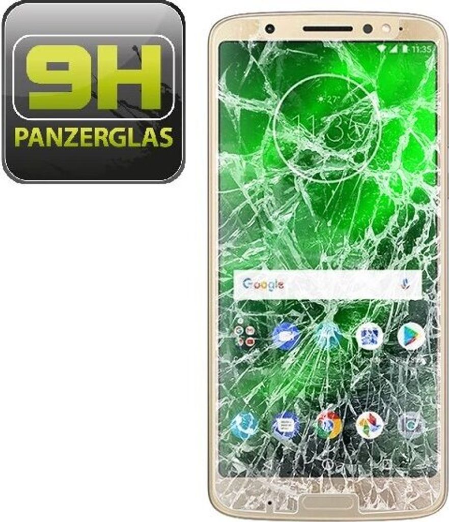 4x 9H Panzerschutzglas für Motorola G6 Plus Glasfolie Displayschutz Folie HD KLAR