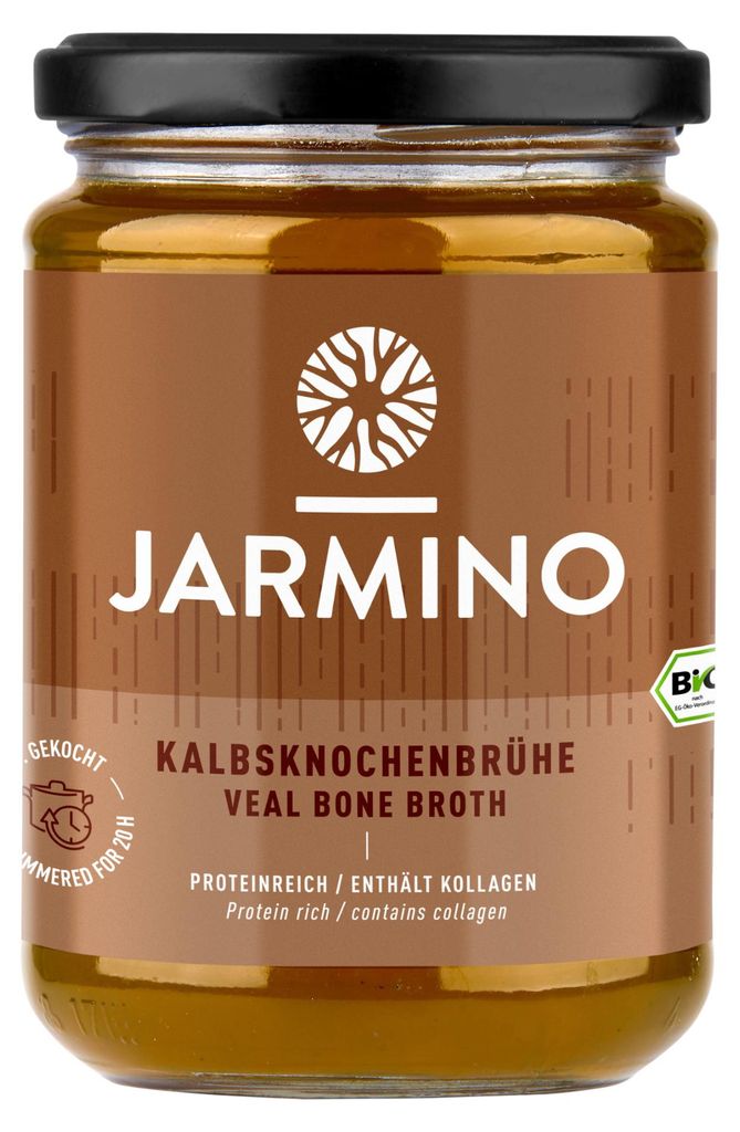 Kalbsknochenbrühe 350ml - 6er Vorteilspack von Jarmino Produktbild 