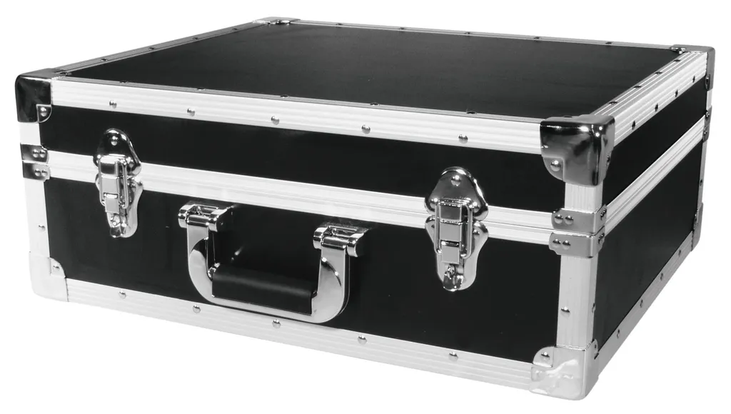 Flight case pour platine vinyle noir taille S - Protection 30123220