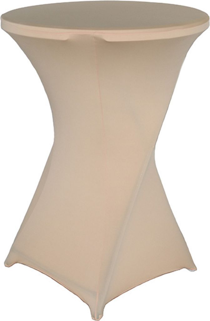22"-24" x 43" Cocktailtischdecken Stretch-Elasthan-Cocktailtischabdeckung Stoff für Hochzeit, Bankett und Party