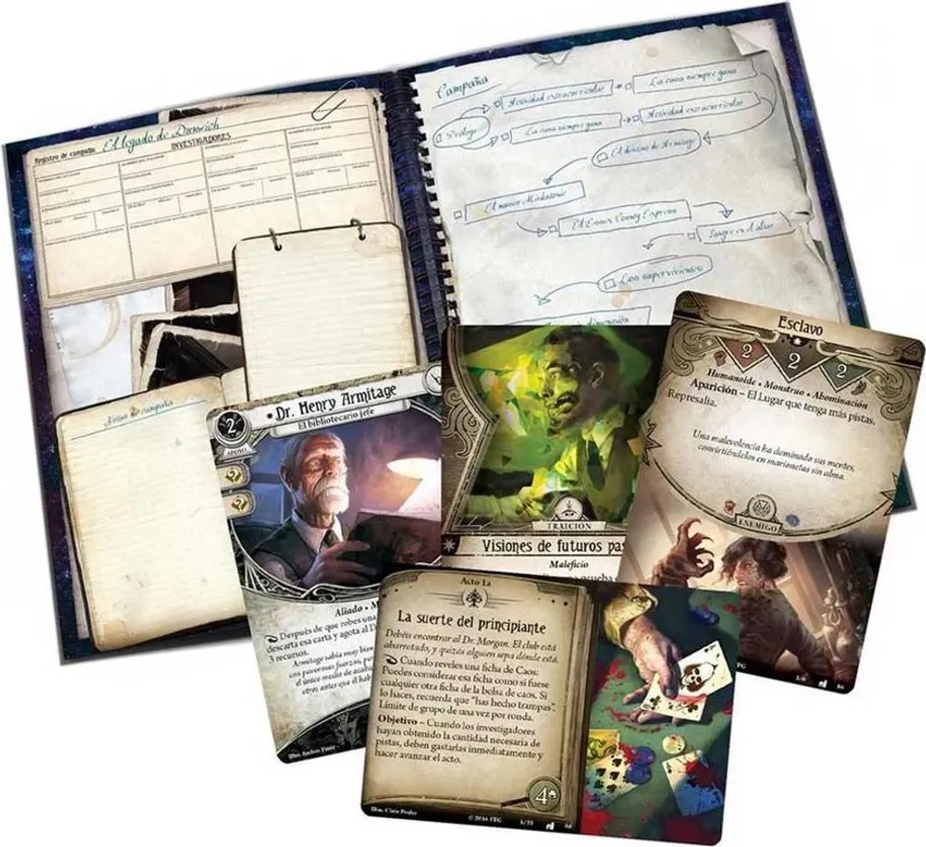Extension Arkham Horror Dunwich : 8 Scénarios de Campagne pour 14 Ans+
