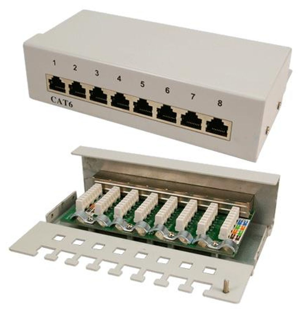 LogiLink Professional NP0016A Pannello patch da tavolo Immagine del prodotto 