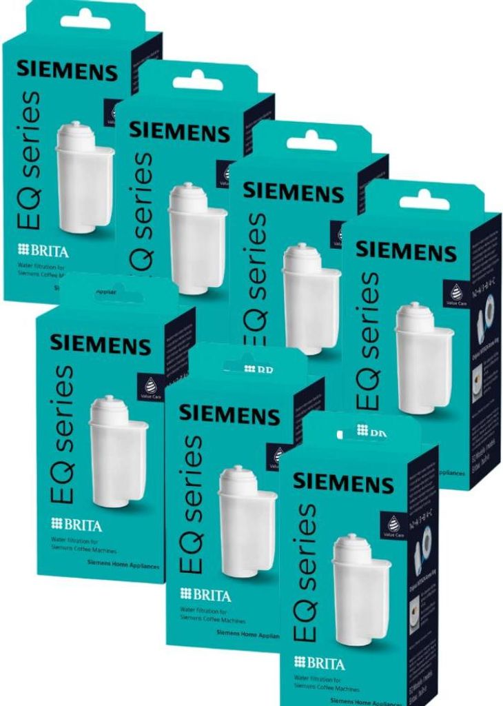 BOSCH SIEMENS 7 x TZ70003 Brita Wasserfilter Intenza für EQ Kaffeevollautomaten