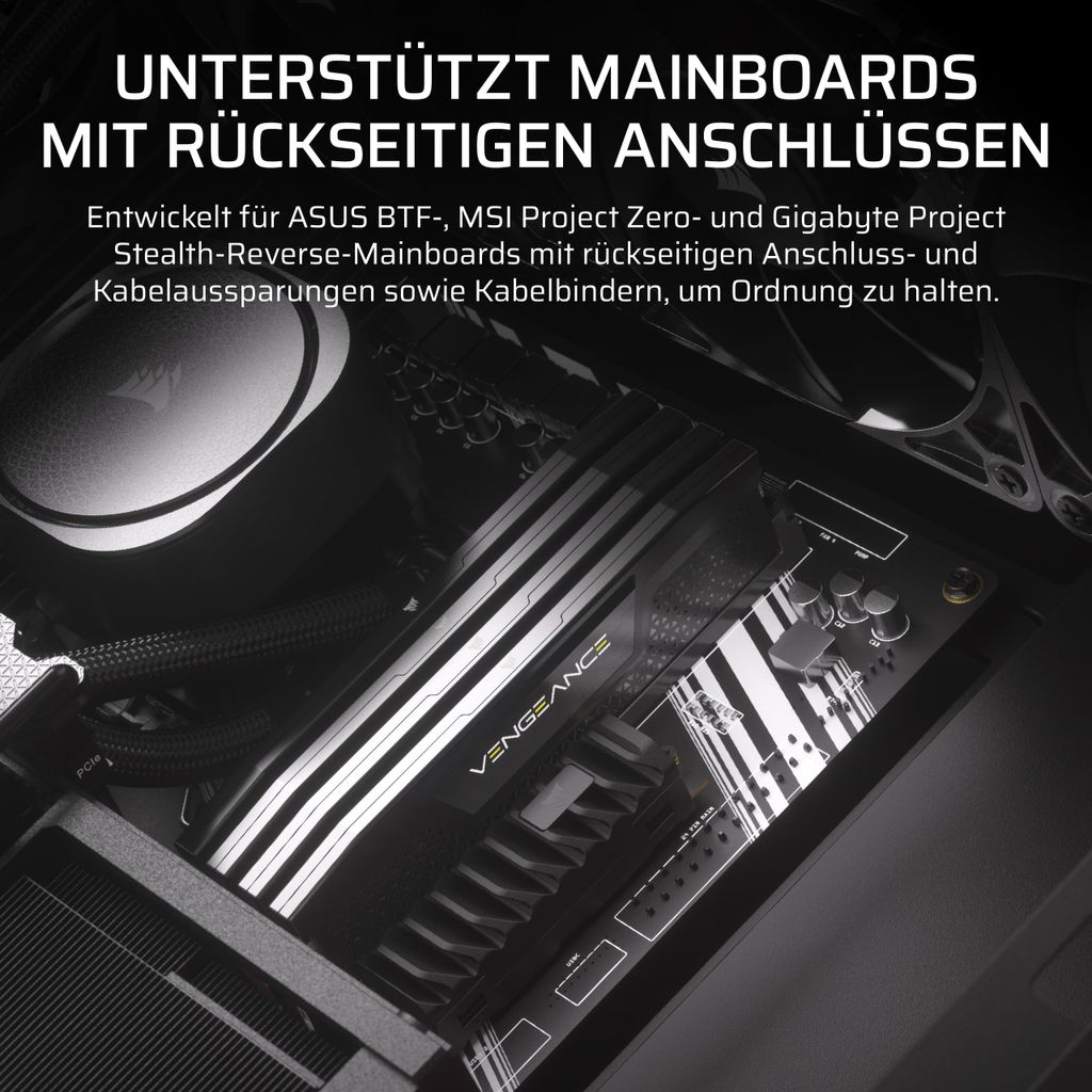 Corsair FRAME 4000D RS ARGB , Tower-Gehäuse, (Tempered Produktbild 