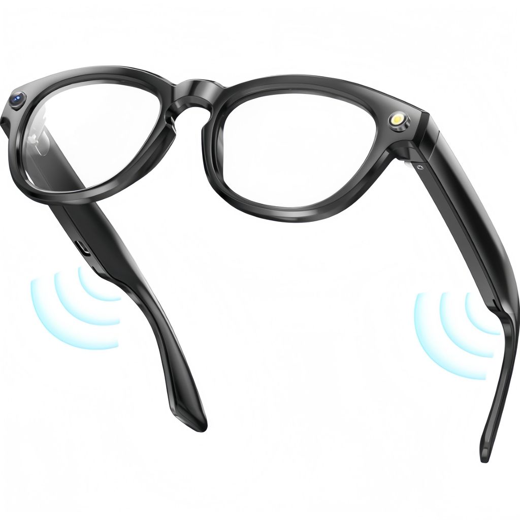 ZELURXX AI Bluetooth Lunettes intelligentes avec Image du produit 