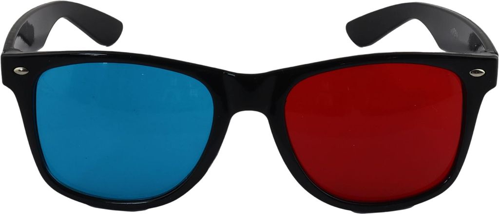 Freak Scene 3D Brille - L - schwarz 2