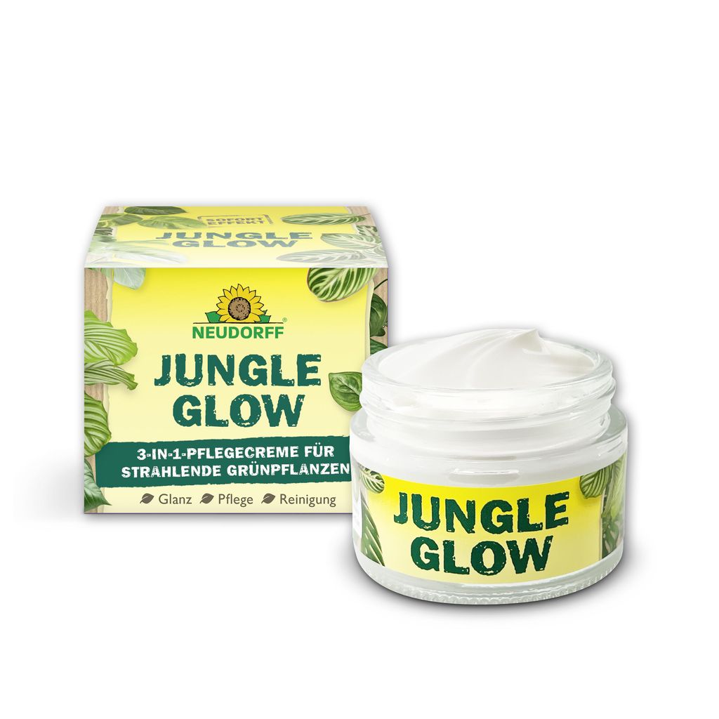 Jungle Glow 3in1 Blattpflege für Zimmerpflanzen, Palmen & Produktbild 