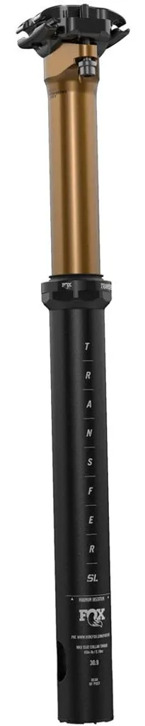 Fox Transfer SL Factory Dropper 31.6mm 75mm Tige de Selle Télescopique