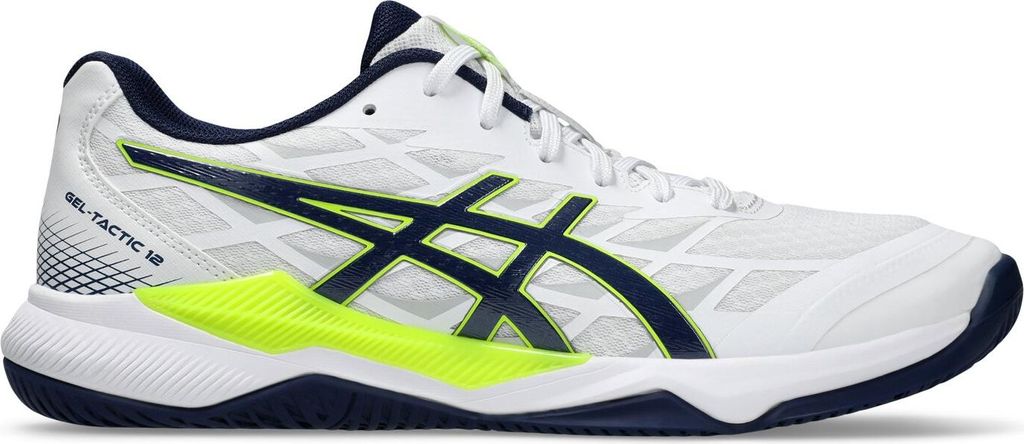 Asics GEL-TACTIC 12 - Herren Hallenschuh - White/Blue Expanse White/Blue Expanse 46