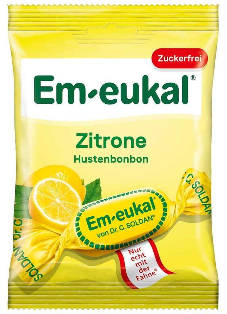 Open Food Em-eukal Zitrone, sin azúcar - Dr. C. Soldan - 75 Imagen del producto 