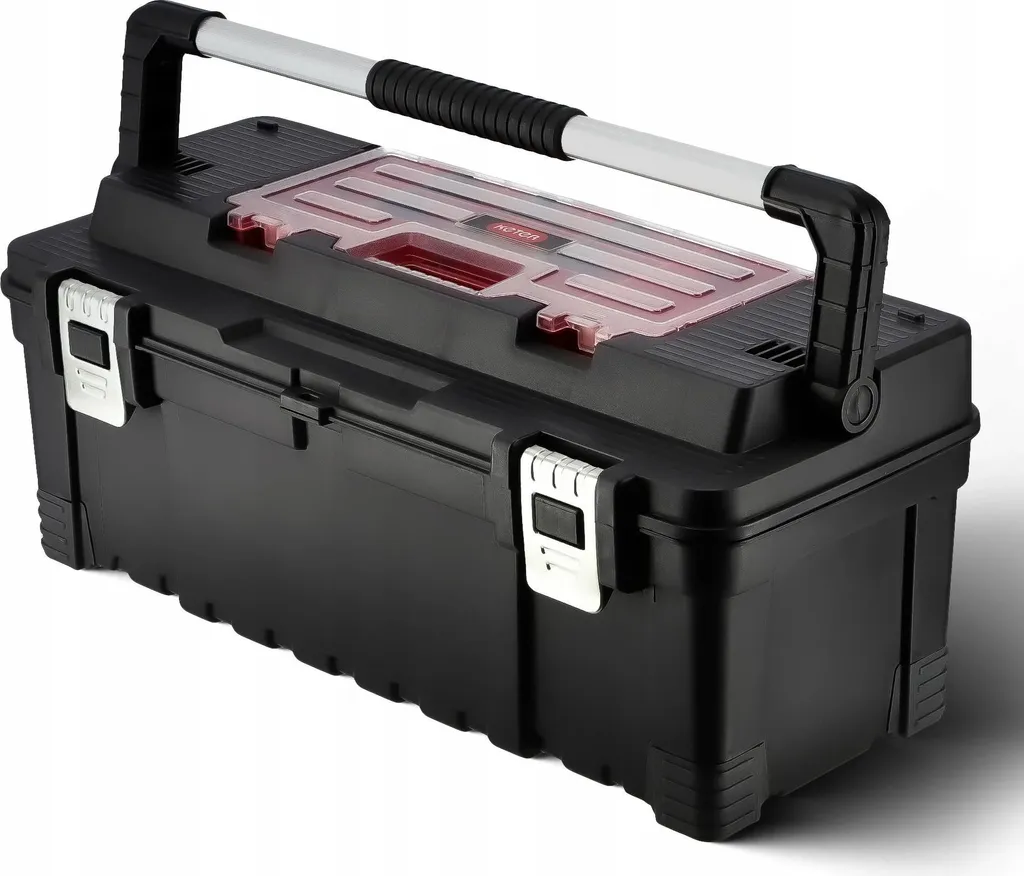 Coffret à outils plastique et organiseur avec compartiments amovibles