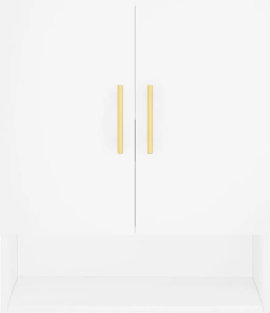 vidaXL Armadio a muro bianco 60x31x70 cm materiale legno - 5