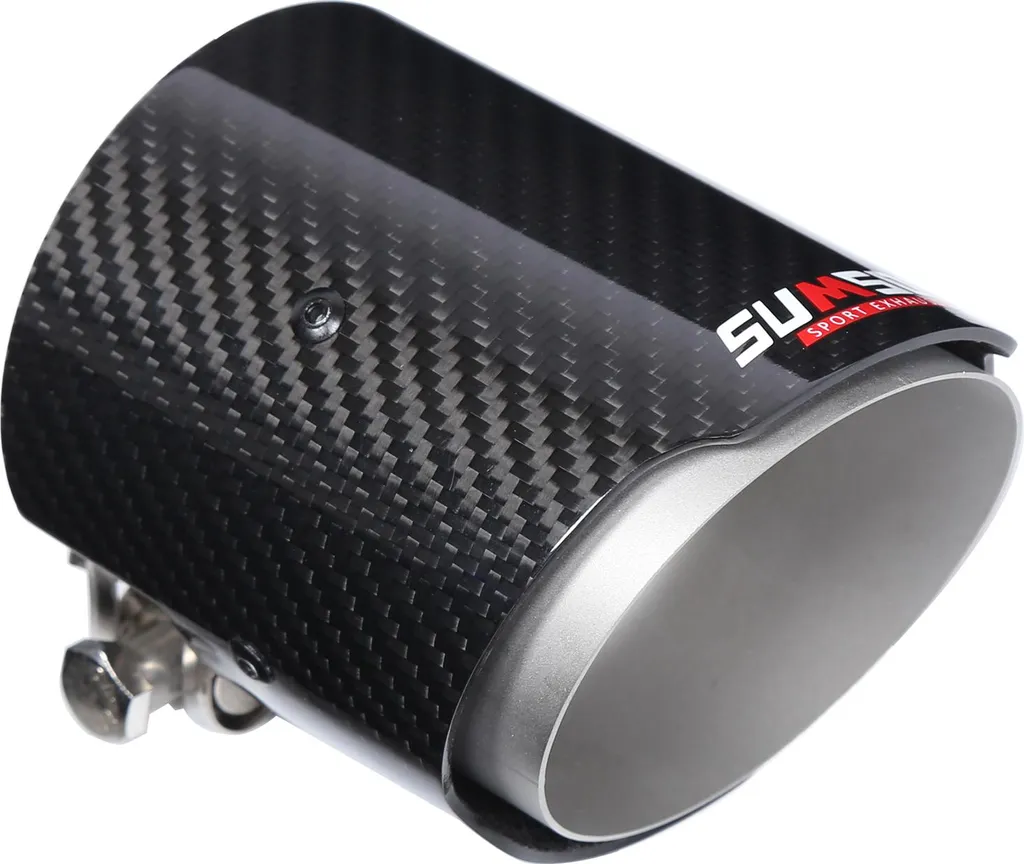 Terminale di Scarico Auto Carbon Fiber 3.5" | Eleganza e Performance