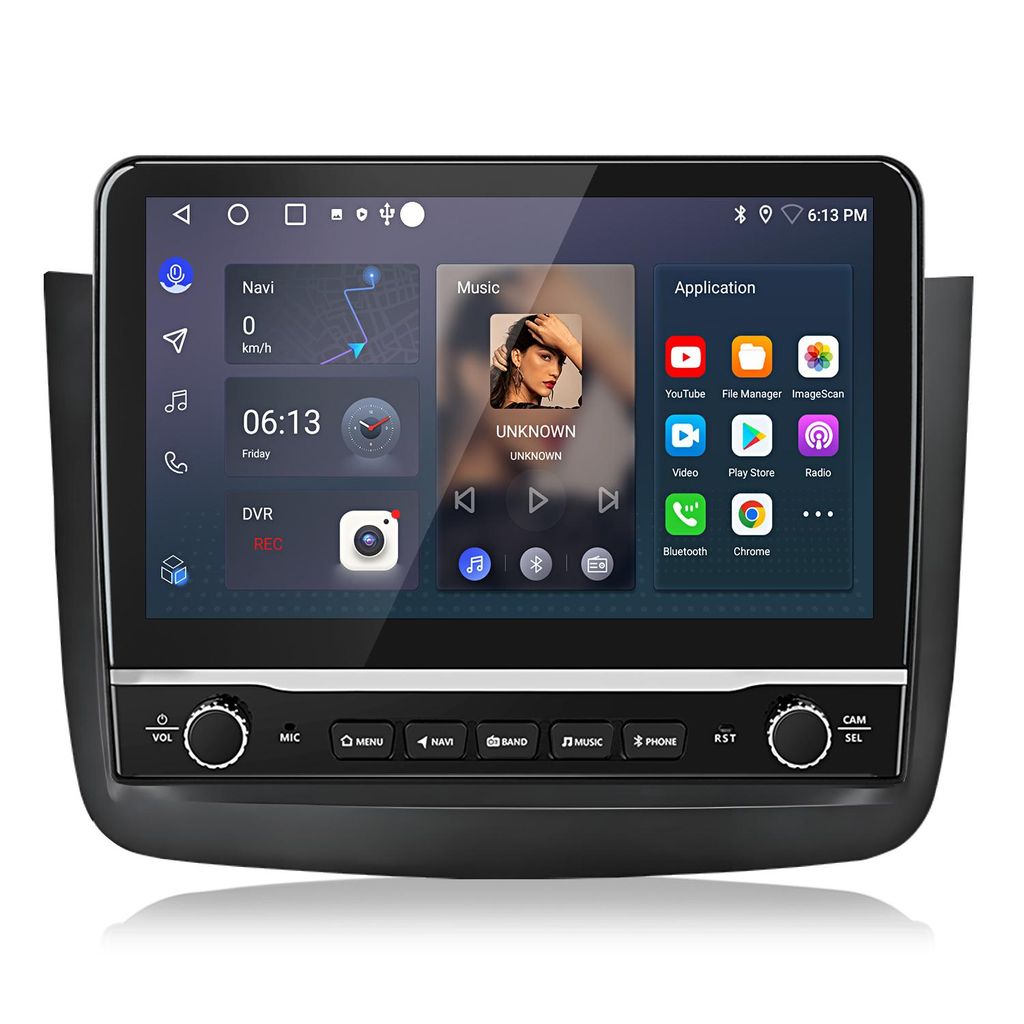 Autoradio Carplay Android 15 10,1 pouces pour Mercedes-Benz Image du produit 