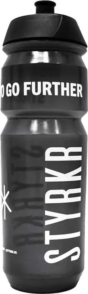 Gourde Styrkr Adventure 750ml - Bidon Ergonomique Noir Anti-Fuite