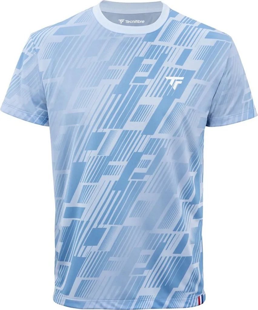 T-shirt Tecnifibre X-loop 22XLOSKY5 bleu marine pour tennis performance