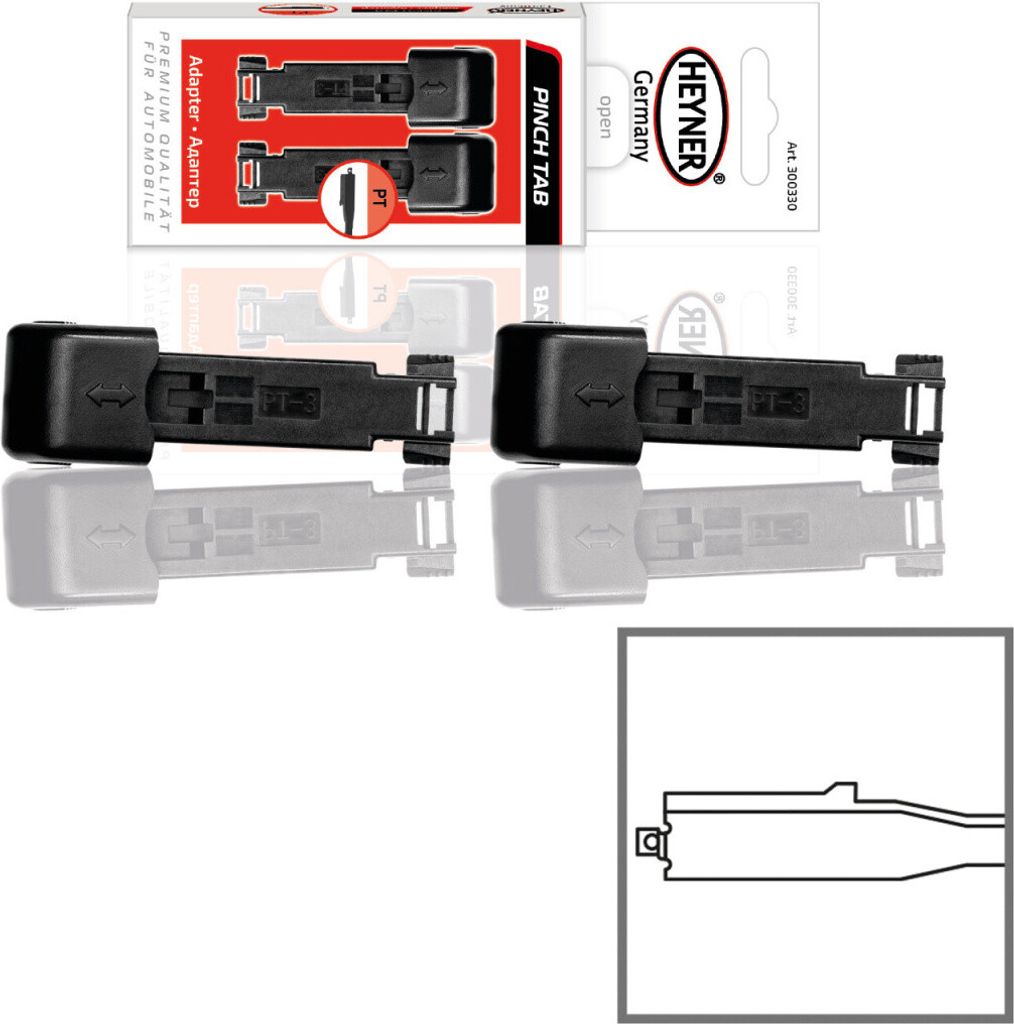 Adaptéry PT pro stěrače Heyner Image du produit 