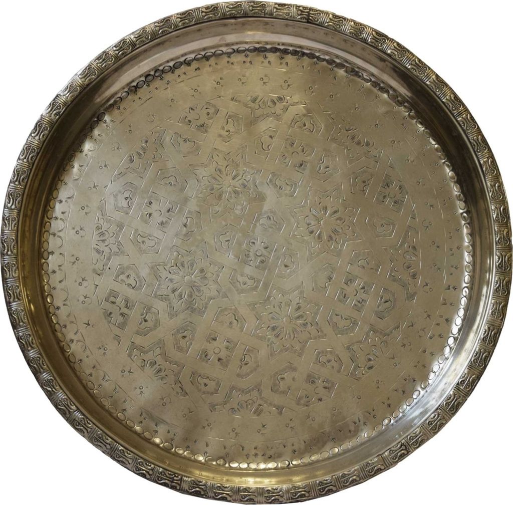 Orientalisches marokkanisches Tablett Serviertablett Produktbild 
