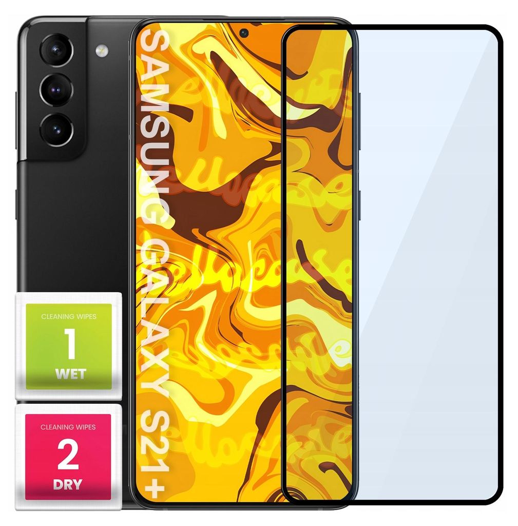 Glas für SAMSUNG GALAXY S21 PLUS Panzerglas Panzerfolie Schutzglasfolie Displayschutzglas Echt Glas Schutz Folie Display Glasfolie 9H