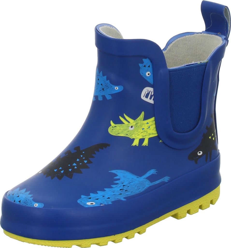 Sneakers Kinder-Gummistiefel Dinos Blau-Grün, Farbe:blau, EU Größe:21