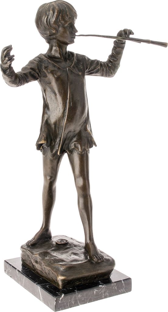 Bronzeskulptur Peter Pan nach George Frampton Bronze Skulptur Figur Replika