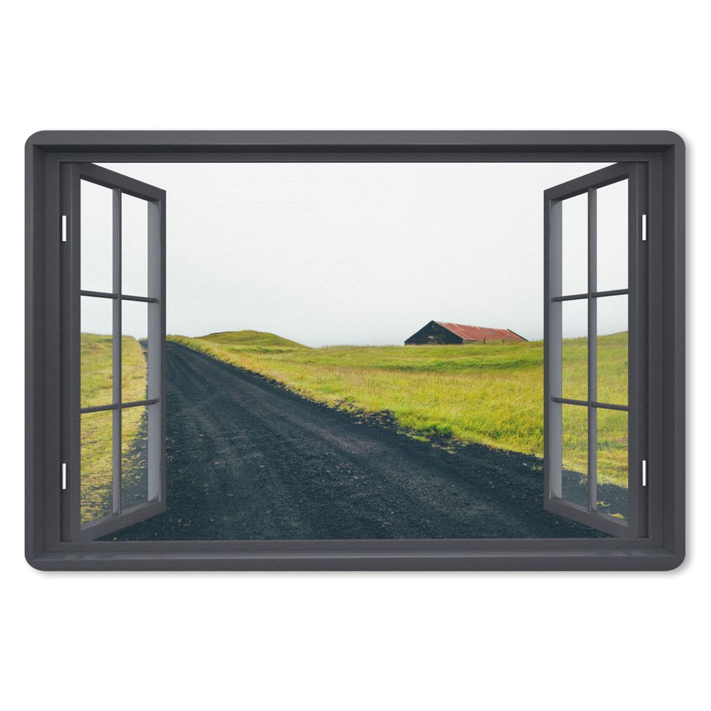 MuchoWow Mauspad Mousepad Aussicht - Natur - Nebel 27x18 cm - Mousepads - Maus Mat - Pad - Mausunterlage - Büroartikel - Desk Matten