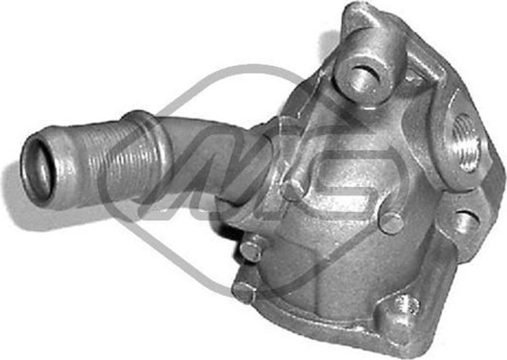 Metalcaucho 03147 Kühlmittelflansch für RENAULT CLIO II (BB0/1/2, CB0/1/2) Wasserflansch