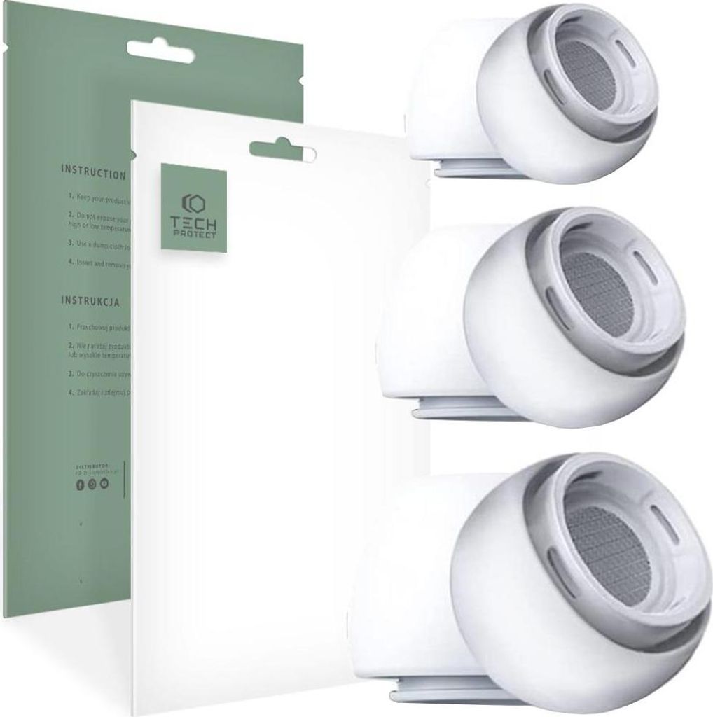 Tech-Protect Embouts auriculaires 3-Pack Apple Airpods Pro Image du produit 