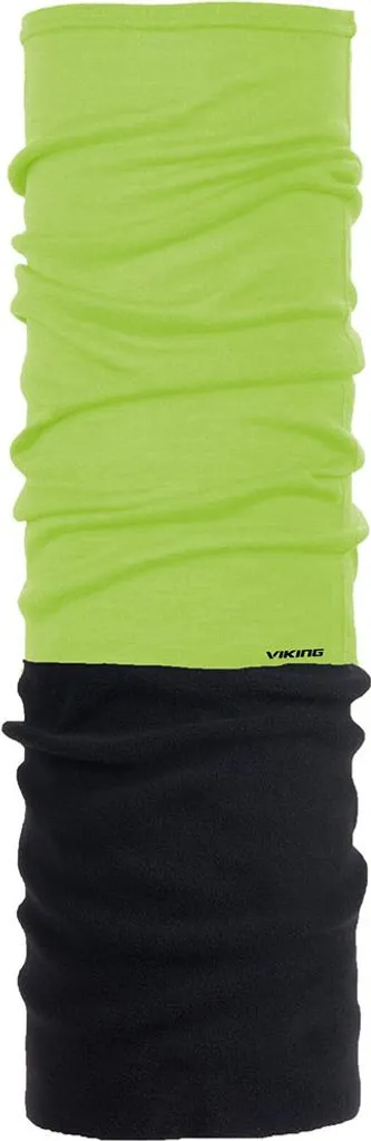 Cache-cou Viking 4336 Polartec et Laine Merino Homme Vert Taille Unique